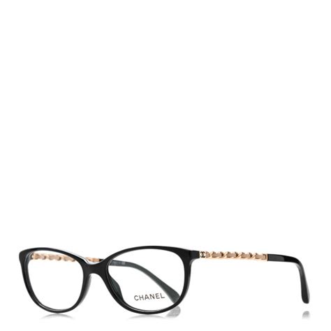 CHANEL Lambskin Chain Eyeglasses Frames 3221.